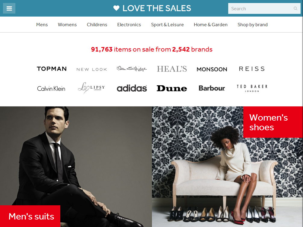 ♥ All of the sales from all your favourite brands - follow top brands to never miss a sale.